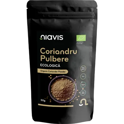 Coriandru Pulbere Ecologic/Bio 50g