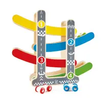 Pista supraetajata cu masinute Hape Colour Track