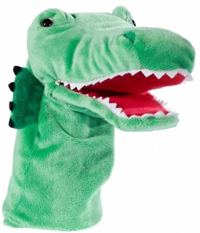 Papusa pentru teatru Heunec - Crocodil, 32 cm