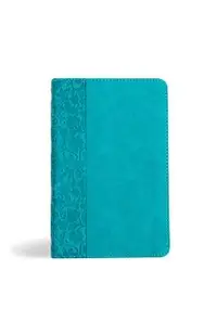 NASB Personal Size Bible, Teal Leathertouch