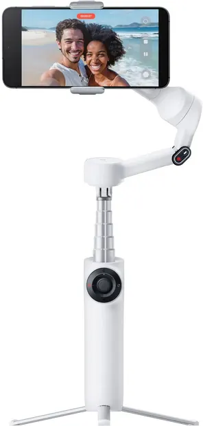 Gimbal pentru smartphone Insta360 - Flow 2 White Flow2Lite01, alb