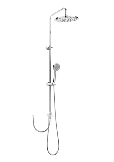 Set de dus Roca Victoria A5B9M61C00, aparenta, dus fix 245 mm, 1 functie, Crom
