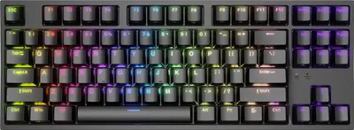 Tastatură mecanică Genesis - Thor 404 TKL, Gateron yellow pro, RGB, negru