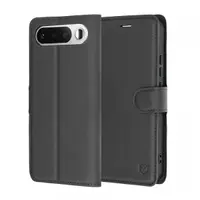 Husa pentru Realme 16, Techsuit, Leather Folio, Neagra