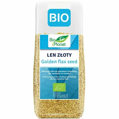 Seminte de in aurii bio 200g Bio Planet