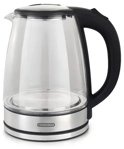 Fierbător electric Termomax - TK3011, 1500W, 1.8 l, din sticlă