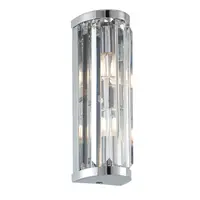 Corp de iluminat pentru baie, Crystal 2lt wall IP44 18W