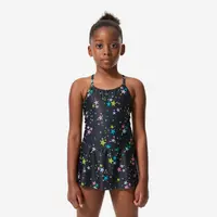 Costum de baie întreg înot cu fustă Lila Star Negru Fete Copii