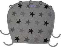 Copertină pentru cărucior cu UPF50 + protecţie Dooky - Grey Stars