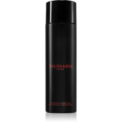 Trussardi Primo Shampoo & Shower Gel gel de duș și șampon pentru bărbați 200 ml