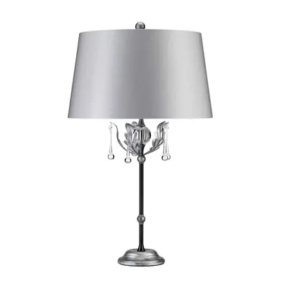 Veioza Amarilli 1 Light Table Lamp – Black/Silver
