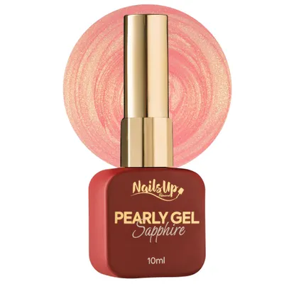 Ojă Semipermanentă NAILSUP Sapphire Pearly Gel PG06