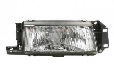 Far Dreapta (H4, manual, fara motoras, culoare insert: cromat, culoare semnalizator: transparent) potrivit MAZDA 323 C IV, 323 F IV, 323 S IV