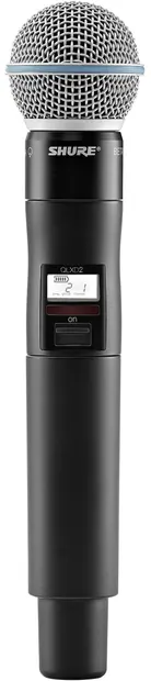 Microfon Shure - QLXD2/B58-H51, fără fir, negru