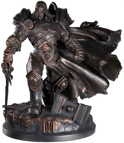 Statueta Blizzard Games: World of Warcraft - Prince Arthas (Commemorative Version), 25 cm