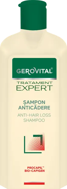Sampon anticaderea parului Tratament Expert, 250ml, Gerovital