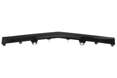 Ornament bara Fata potrivit MERCEDES E-KLASA W212 2013-2016 - (Inferior/Mijloc; negru lucios; AMG)