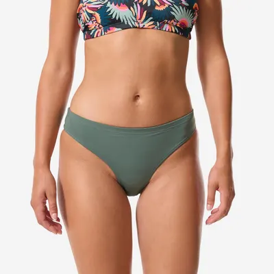 Slip de baie menstrual etanș Kaki - Flux mediu - SMOON Damă