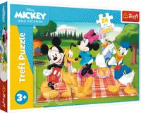 Puzzle Trefl din 24 maxi piese - Iubitul Mickey Mouse