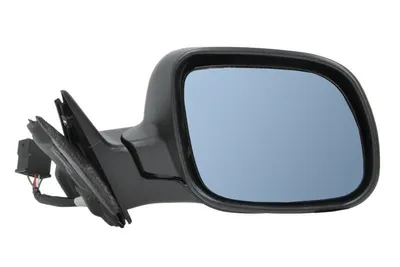 Oglinda laterala Dreapta (electric, convexa, incalzita, albastru) potrivit AUDI 80 B3, A3, A6 C5