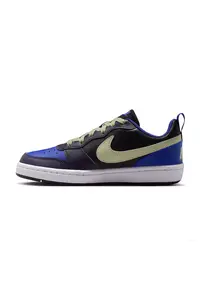 Pantofi sport Court Borough din piele ecologica - Negru/Albastru/Crem