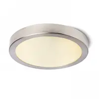 BARRY Plafoniera nichel mat 230V 2GX13 22W IP44