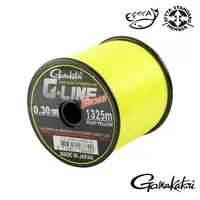 Fir Monofilament Gamakatsu G-Line Element Yellow 040mm / 11,00kg / 770m