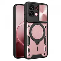 Husa pentru Oppo A6 Pro 5G / A6 Pro 4G, Techsuit, CamGuard Pro, Roz Aurie