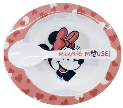 Set de hrănire Stor - Micro, Minnie Mouse Heart Full