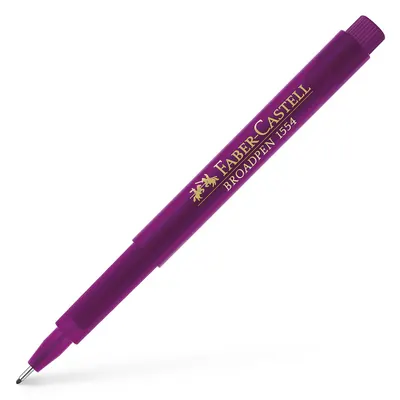 Liner Faber-Castell 1554 - Violet, 0.8 mm