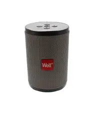 Boxa portabila Well Peal, Bluetooth, 5W, gri