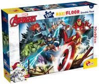 Puzzle cu două fețe Lisciani pentru colorare 150 piese - The Avengers