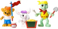 Set de figurine Micki - Pirații Bamze, Skoklo și Skalman
