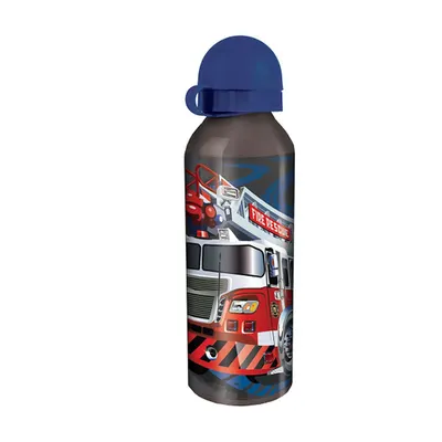 Sticla de apa, din aluminiu, 500ml, Fire Truck, S-Cool