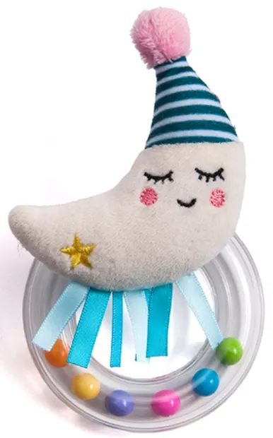 Zornaitoare moale pentru copii Taf Toys - Mini luna