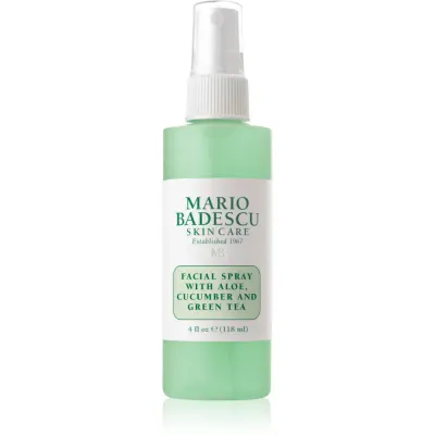 Mario Badescu Facial Spray with Aloe, Cucumber and Green Tea apă de față revigorantă pentru ten obosit 118 ml