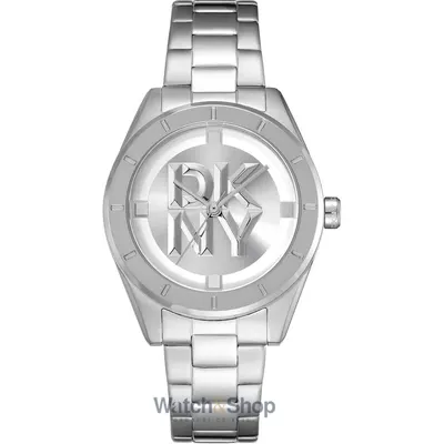 Ceas DKNY DKNY DK1L016M0045 Ladies Watch Chambers Midi Silver 34mm 5ATM