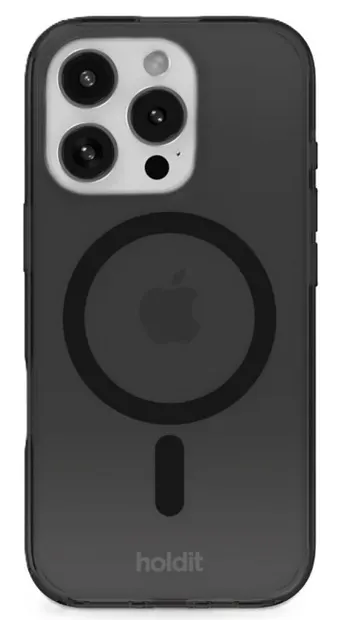 Husă Holdit - iPhone 16 Pro Max, MagSafe, negru
