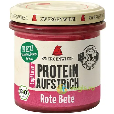 Crema Tartinabila Proteica cu Sfecla Rosie Ecologica/Bio 135g
