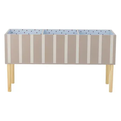 Bibliotecă de copii bej 90x50x30 cm Salam – Bloomingville Mini