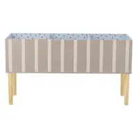 Bibliotecă de copii bej 90x50x30 cm Salam – Bloomingville Mini