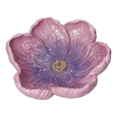 Tavă decorativă din polirășină ø 26 cm Flora – Brandani