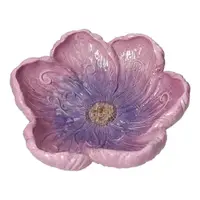 Tavă decorativă din polirășină ø 26 cm Flora – Brandani