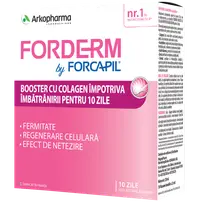 Forderm by Forcapil Booster cu Colagen, 10 flacoane