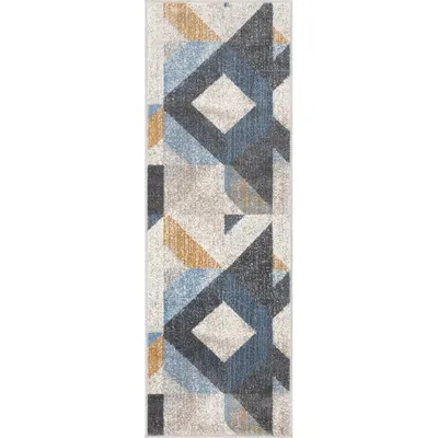 Covor tip traversă gri deschis 67x200 cm Soft Halleby – FD
