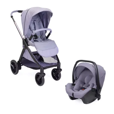 Carucior 2 in 1 Chicco Bellagio, scaun auto Kory Plus I-Size, Lavander Glaze, 0luni+