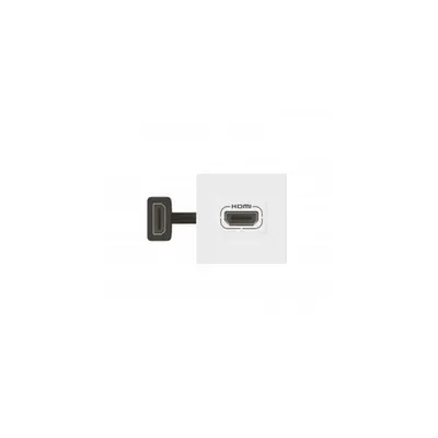 HDMI preterminated priza Mosaic - 2 module - alb
