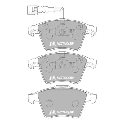 Set placute frana, frana disc MOTAQUIP LVXL1170