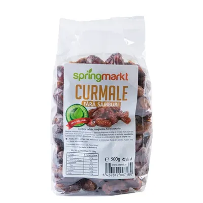 Curmale fara samburi, 500g, Springmarkt