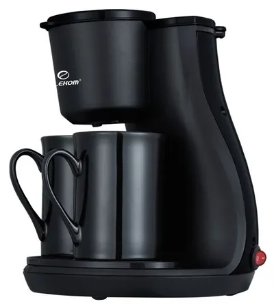 Aparat de cafea cu cești Elekom - EK-6621K, 450W, 0.240l, negru